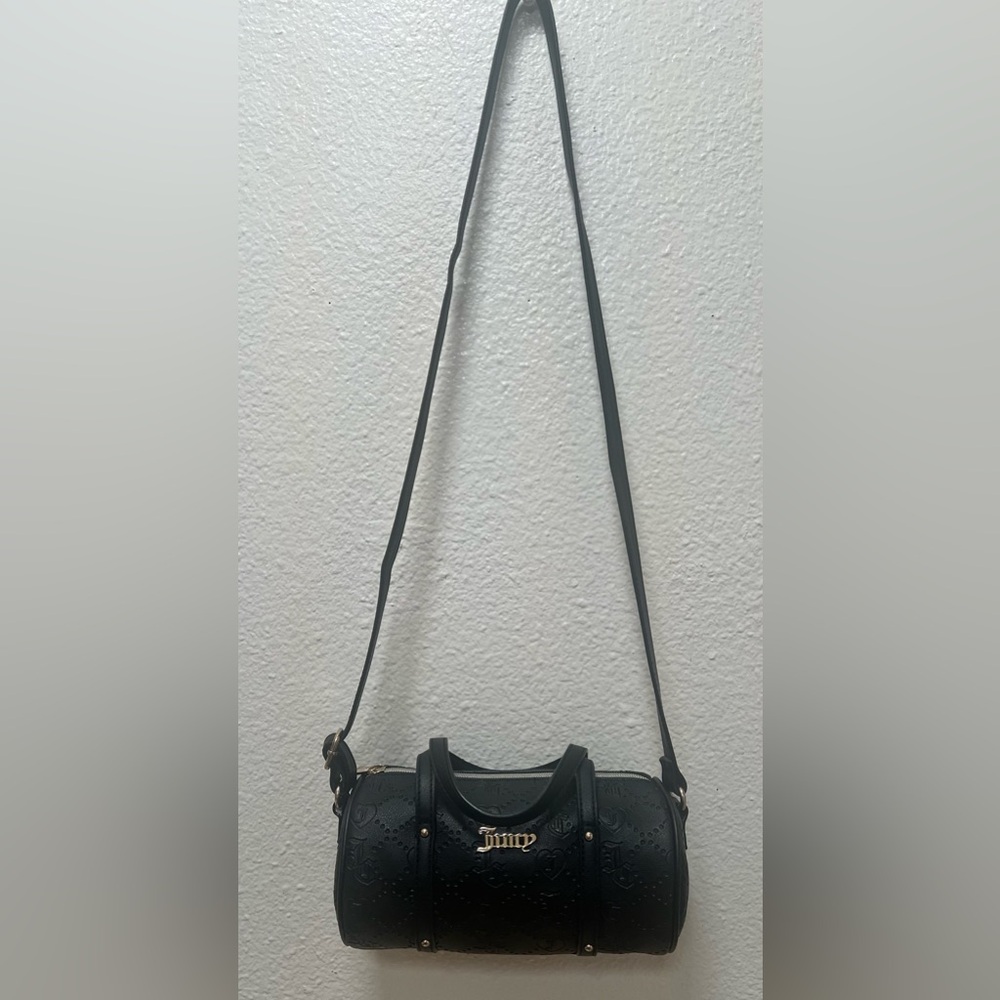 Juicy Couture Mini Barrel Bag with Adjustable Crossbody Strap NWOT